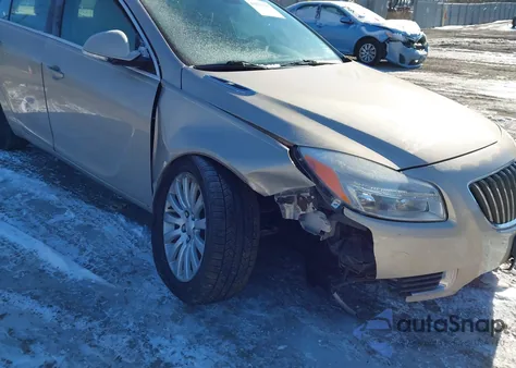 2012 Buick Regal из США, поврежденный, VIN 2G4GR5EK6C9118281